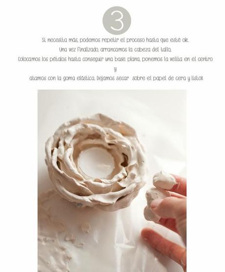 DIY: portavelas + flores DIY: portavelas + flores