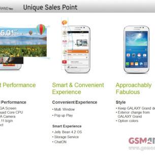  Filtradas especificaciones del futuro Samsung Galaxy Grand Neo