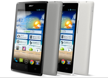 Acer Liquid Z5, toda la información Acer Liquid Z5