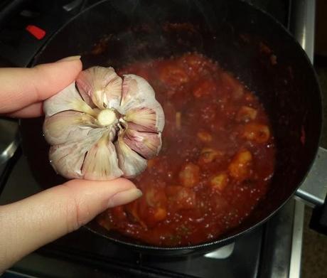 Guiso de Alubias con Jibia