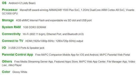 miipc-basic-especifications
