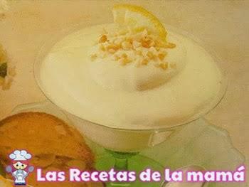 Mousse de limón ligero