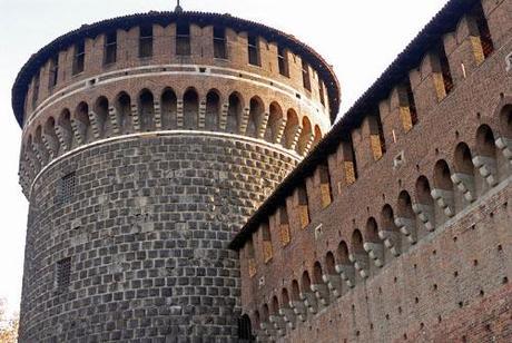 10 lugares para visitar en Milán Castillo Sforzesco, Milán