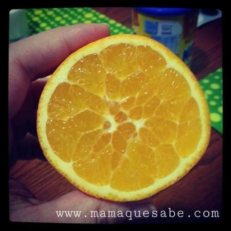 Una naranja matemática