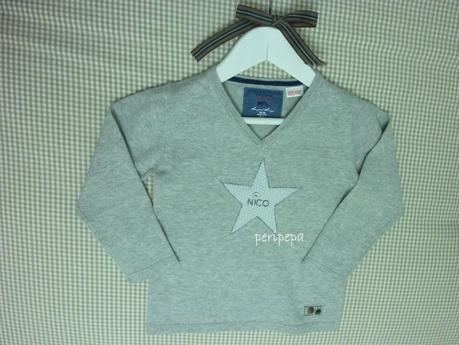 JERSEY CON ESTRELLA GRIS.