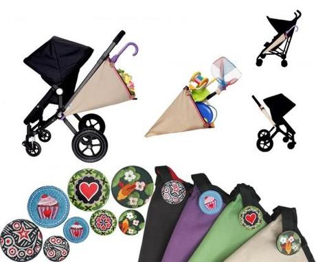 Bolsa complementaria para el cochecito o la silla de paseo