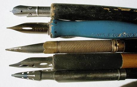 Materiales: Plumillas, palilleros y cálamos - Pens & Inks