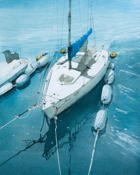 MASATO WATANABE - Acuarelista japonés - Watercolor - Maestro de la perspectiva