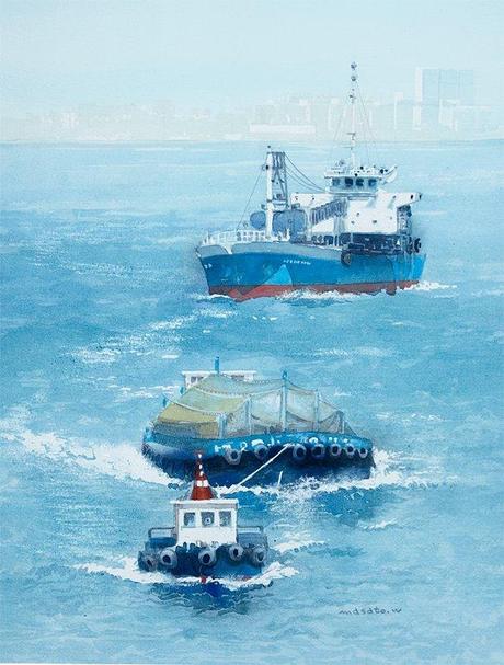 MASATO WATANABE - Acuarelista japonés - Watercolor - Maestro de la perspectiva