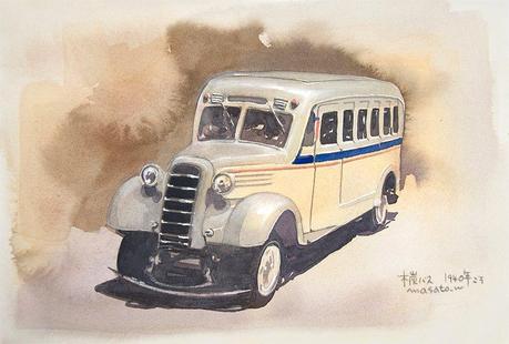 MASATO WATANABE - Acuarelista japonés - Watercolor - Maestro de la perspectiva