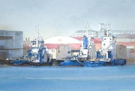 MASATO WATANABE - Acuarelista japonés - Watercolor - Maestro de la perspectiva