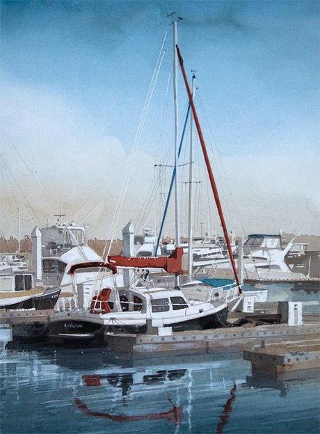 MASATO WATANABE - Acuarelista japonés - Watercolor - Maestro de la perspectiva