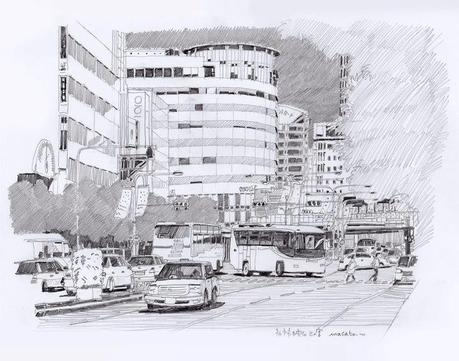 MASATO WATANABE - Acuarelista japonés - Watercolor - Maestro de la perspectiva