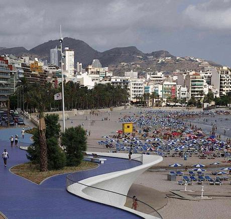 BENIDORM - TINTAS - Pen & Ink - Paseo de Poniente