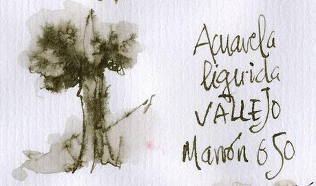 Tintas de color marrón - DIBUJOS