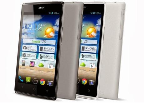 Acer Liquid Z5: especificaciones técnicas, disponibilidad y precio