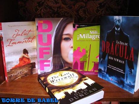 Lecturas del mes: romance, terror y divergencias