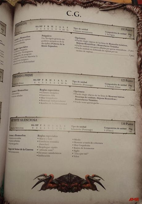 Filtrado el codex tiranido en español(Freak Factory)