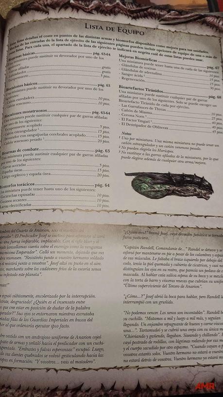 Filtrado el codex tiranido en español(Freak Factory)