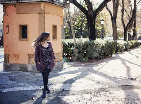 street style barbara crespo flowered lingerie dress stradivarius the corner fashion blogger outfit zara boots