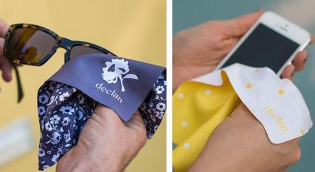 Declan Squared :: pañuelo elegante para limpiar dispositivos y gafas