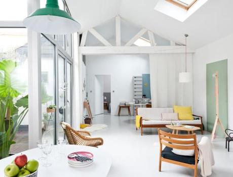 Una casa llena de color