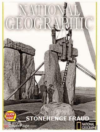 Portada hoax - National Geographic y fraude de Stonehenge