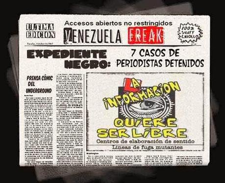 Front Pages - Periodistas detenidos en Venezuela