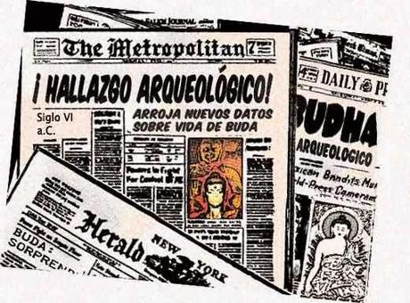 Cómics front pages - Buda hallazgo arqueológico