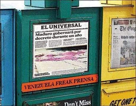 NewsStand - portada El Universal miércoles 20 noviembre 2013