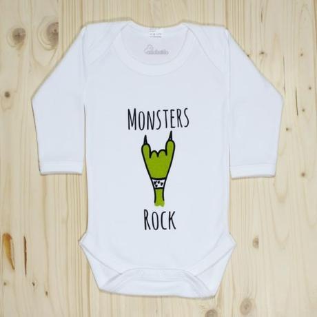 Un body para bebés rockeros