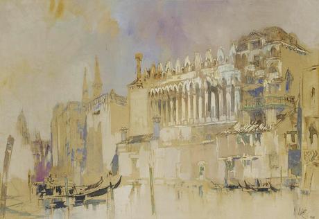 WILLIAM WALCOT - Arquitectura - Acuarelas y grabados