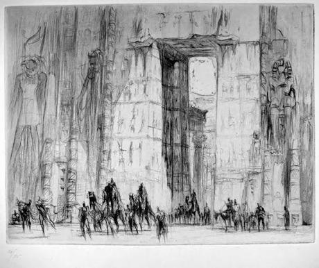 WILLIAM WALCOT - Arquitectura - Acuarelas y grabados