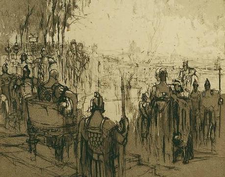 WILLIAM WALCOT - Arquitectura - Acuarelas y grabados