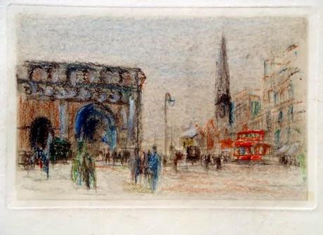 WILLIAM WALCOT - Arquitectura - Acuarelas y grabados