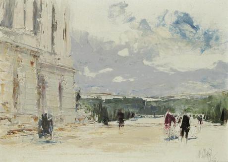 WILLIAM WALCOT - Arquitectura - Acuarelas y grabados