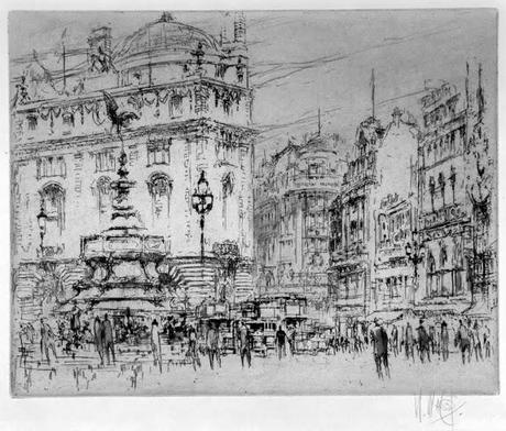 WILLIAM WALCOT - Arquitectura - Acuarelas y grabados