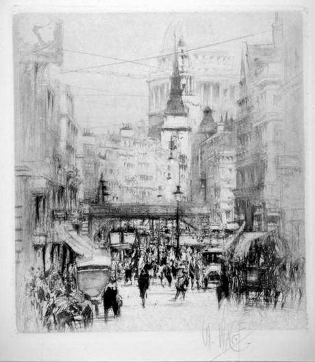 WILLIAM WALCOT - Arquitectura - Acuarelas y grabados