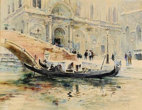 WILLIAM WALCOT - Arquitectura - Acuarelas y grabados