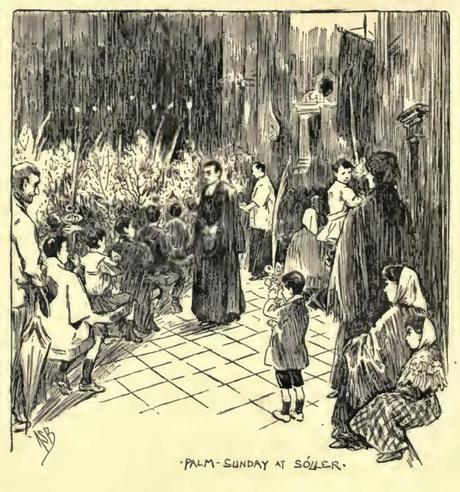 BALEARES 1909. Dibujos y acuarelas.