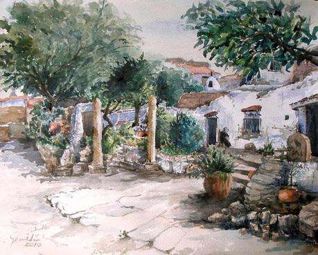 Pueblos de ALBACETE - Tintas y acuarelas