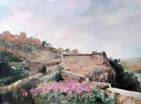 Pueblos de ALBACETE - Tintas y acuarelas