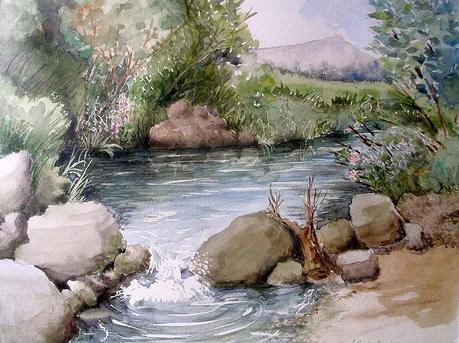 Pueblos de ALBACETE - Tintas y acuarelas