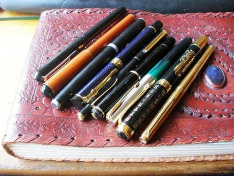 Bocetos - Árboles y paisajes. Tintas y acuarelas