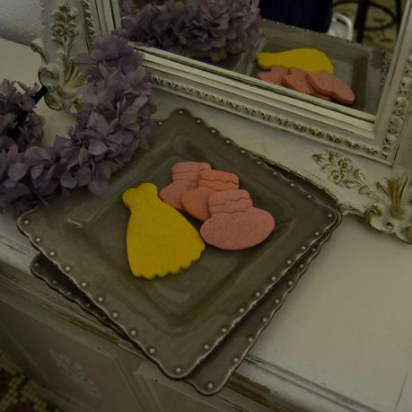 GALLETAS DE COLORES PARA UN ATELIER