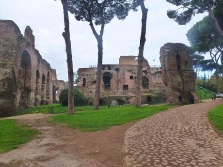 Restos arquitectónicos Palatino