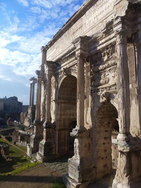 Arco Séptimo Severo en Foro Romano