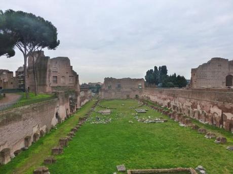 Hipódromo de Domiciano en el Palatino