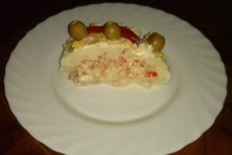 PASTEL DE PATATA FRÍO