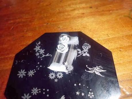 Manicuras Azules tecnicas de estampacion